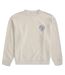 Womens/ladies Dakota Falmouth Sweatshirt Light Beige Animal-1