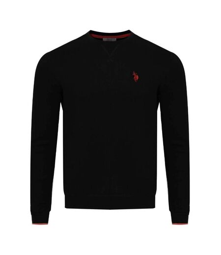 Pull noir homme us polo assn enea - xxl