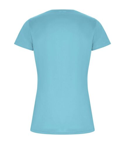 T-shirt imola femme turquoise vif Roly