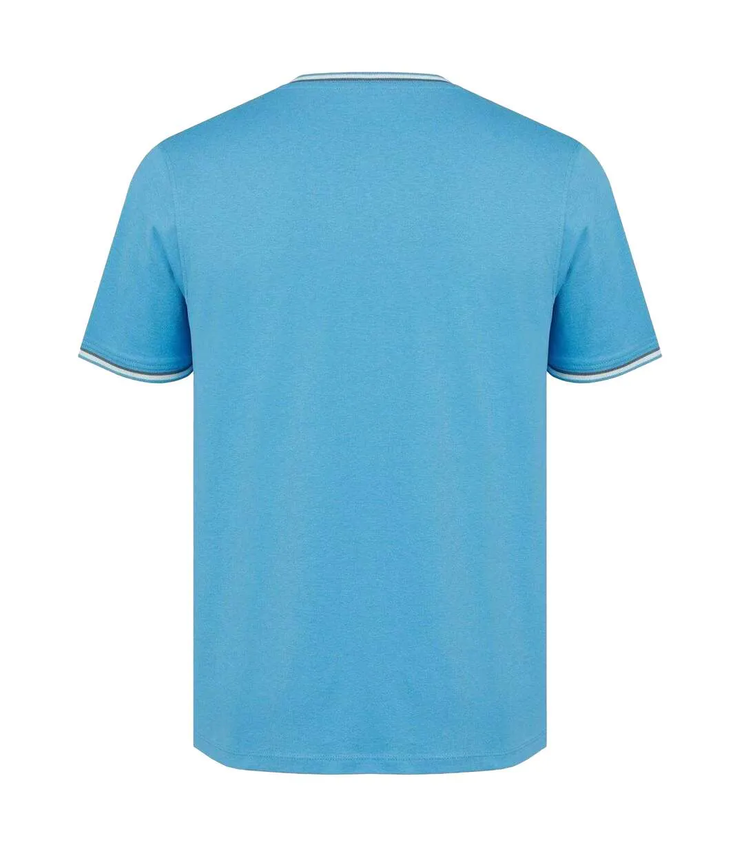 Mens Cotton T-shirt Bright Blue Slazenger-2