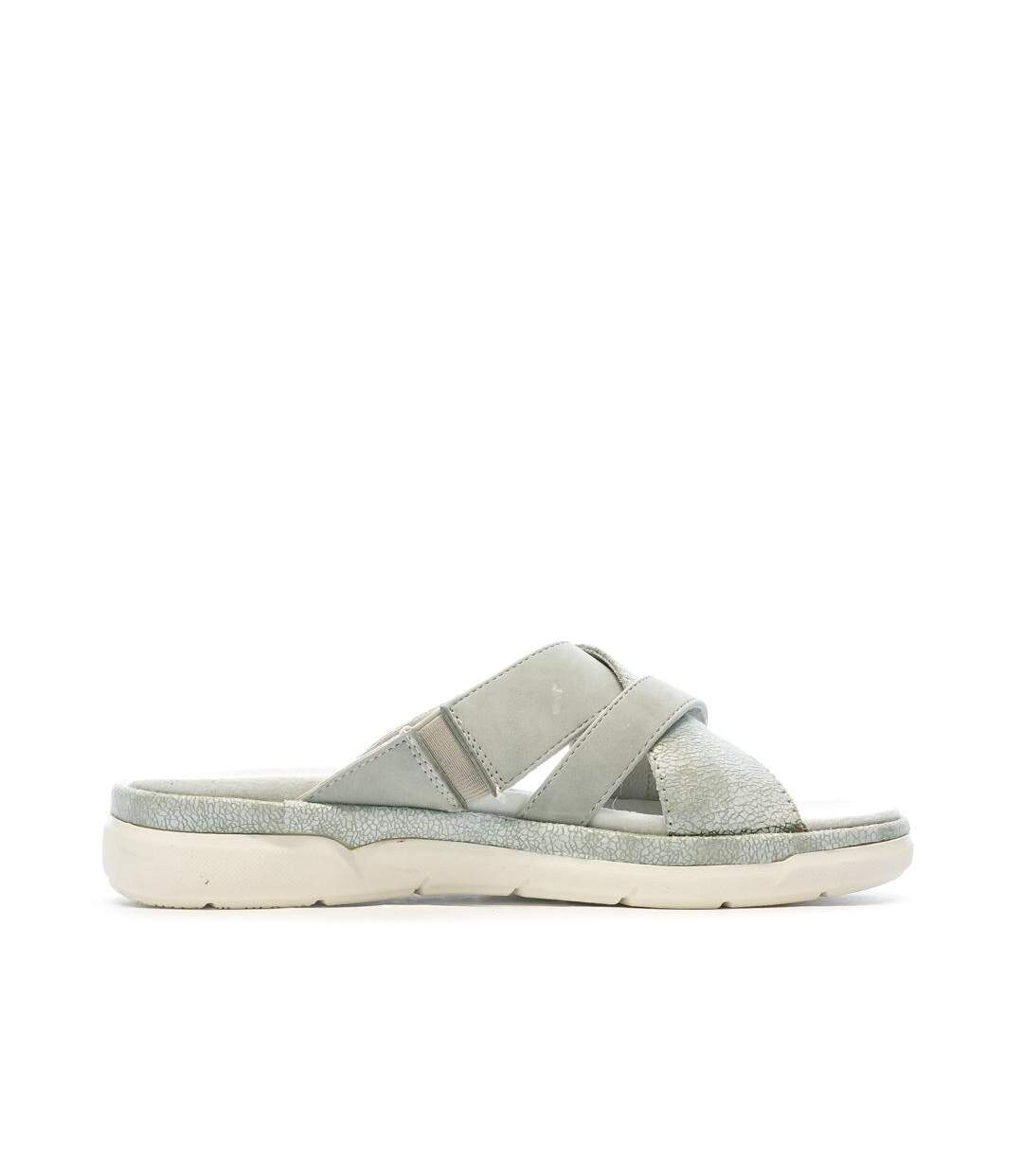 Sandales grises femme relife holly-2