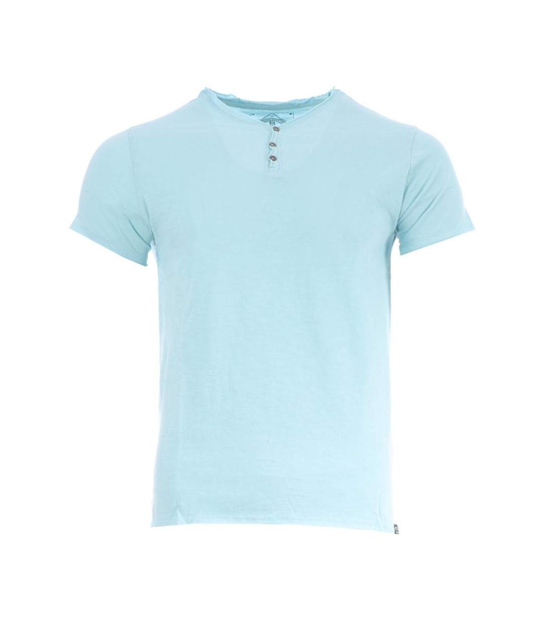 T-shirt Bleu Homme La Maison Blaggio Mattew MB-MATTEW-LBL - L-1