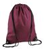 Sac De Gym 11 Litres Taille Unique Bordeaux Bagbase-1