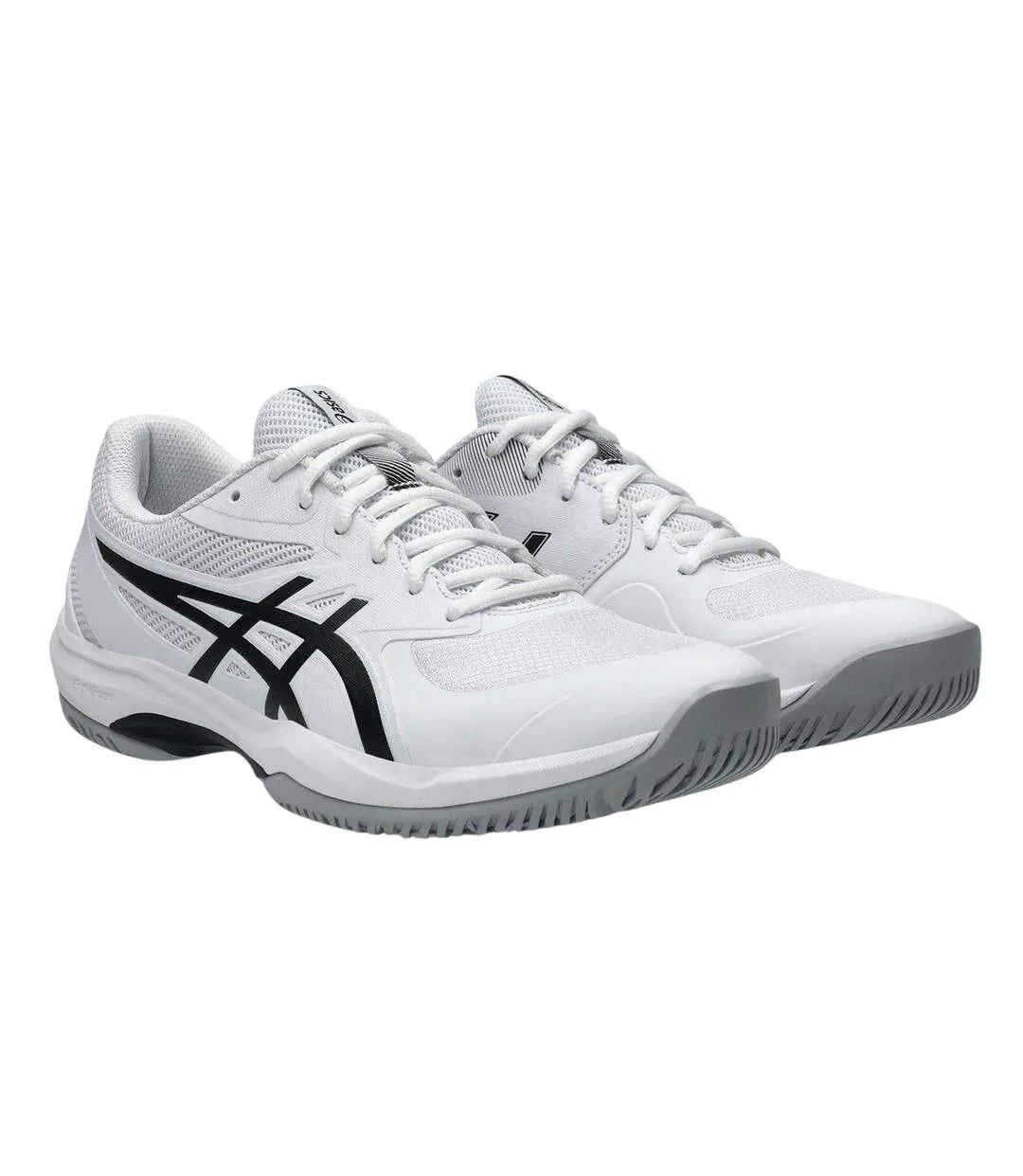 Chaussures De Tennis Motif/style Logo Game Ff Homme Blanc Noir Asics-1