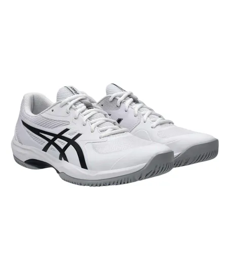 Chaussures De Tennis Motif/style Logo Game Ff Homme Blanc Noir Asics