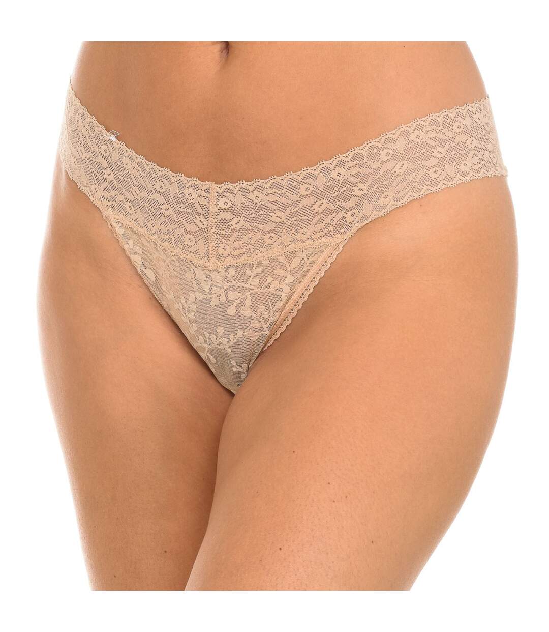 Women's briefs with transparent lace fabric QD3620E-1