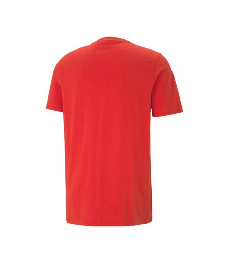 T-shirt Rouge Homme Puma Classic Logo