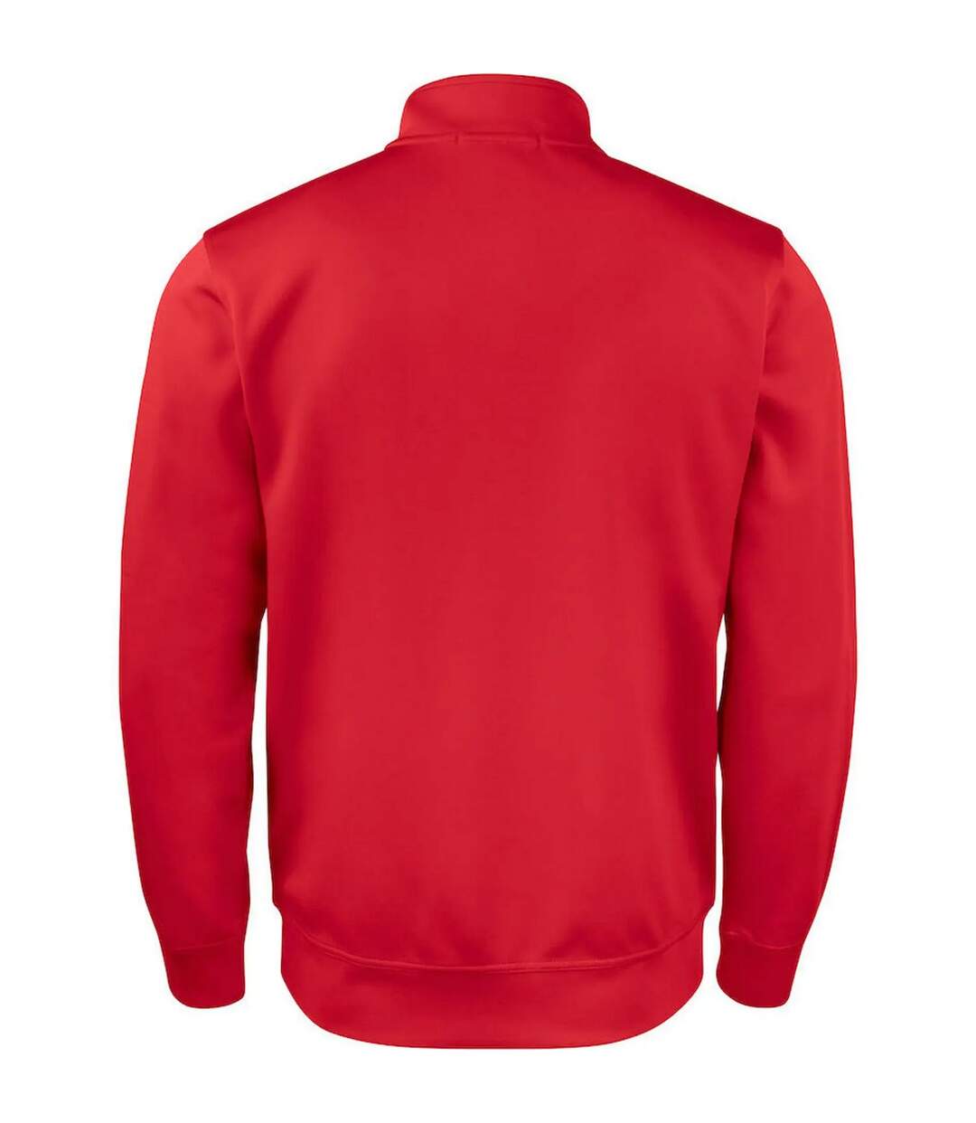 Mens Basic Active Cardigan Red Clique-2