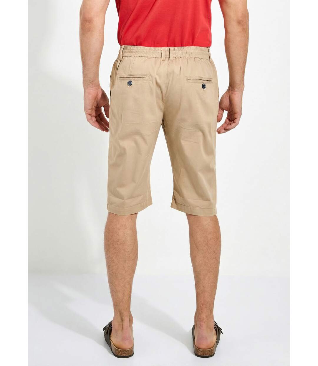 Bermuda coton ceinture élastiquée - lot de 2-2