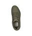 Mens Uno Stand On Air Skech-air Trainers Olive Skechers-3