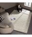 Tapis Rectangulaire en Laine Leiko 160x230cm Naturel-4