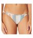 Bas de Bikini Blanc à rayures Femme Roxy Printed Beach Classics - M