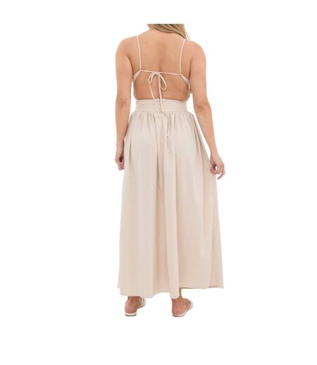 Robe Longue Femme Crème I Saw It First