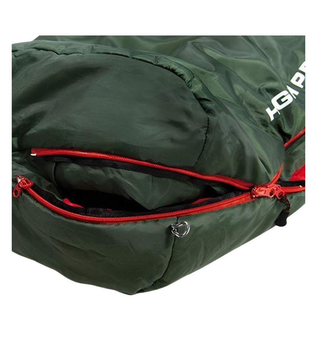 Taille Unique Rouge Vert High Peak-3
