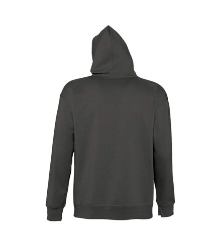 SOLS Slam Unisex Hooded Sweatshirt / Hoodie (Dark Grey)