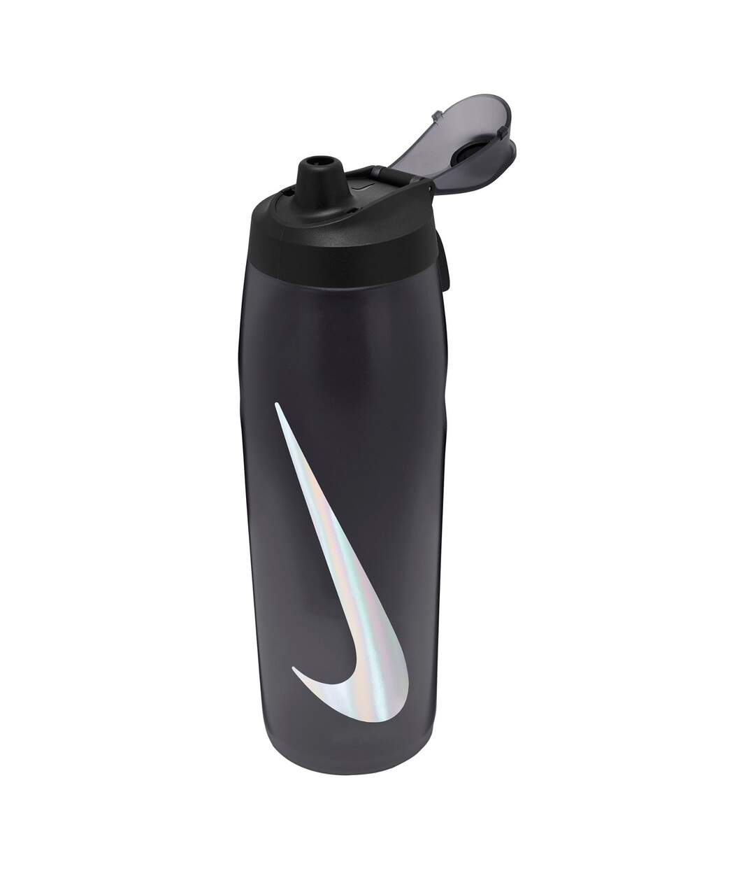 Refuel Swoosh Gym Water Bottle 946ml Natural Black Nike-3