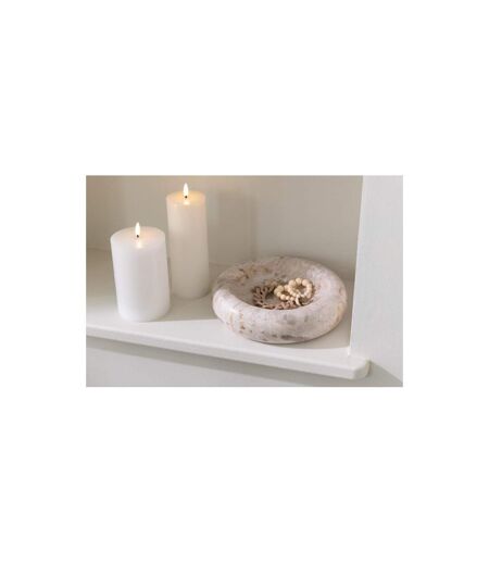 Vide-Poche en Marbre Bali 25cm Beige