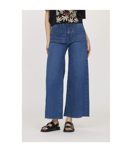 Jean coton cropped flare JOULIA