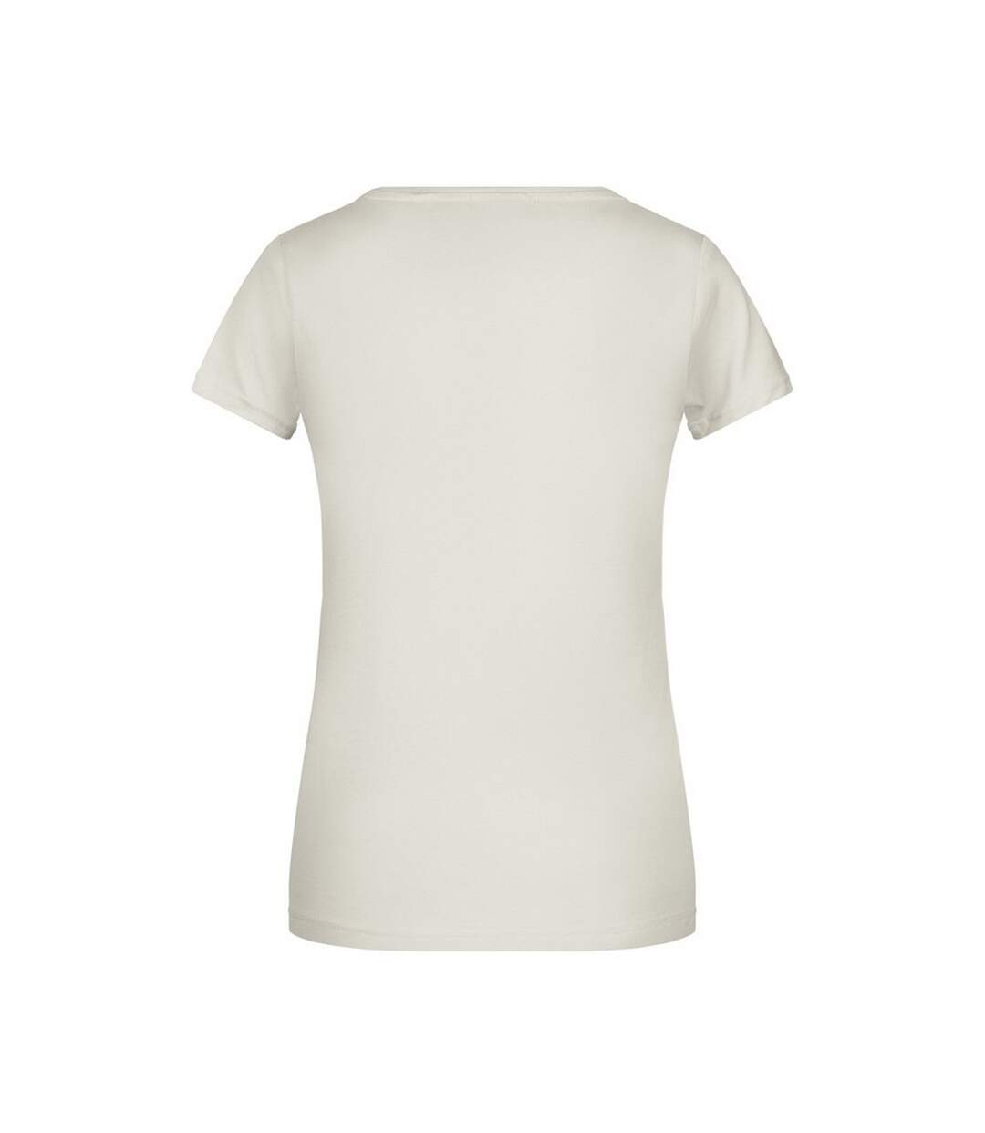 T-shirt Basic Femme Beige Pâle James And Nicholson-2