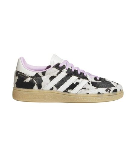Baskets Motif/style Imprimé Vache Handball Spezial Femme Rose Blanc Noir Adidas