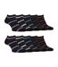10 Pack Mens Breathable Bamboo Plain Trainer Socks-1