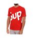 T-shirt Rouge Homme Supreme Grip Achy - M