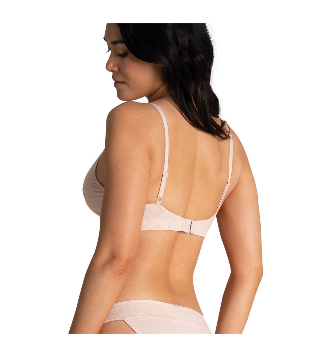 Soutien-gorge triangle sans armatures à coques amovibles femme Easy Essentiel