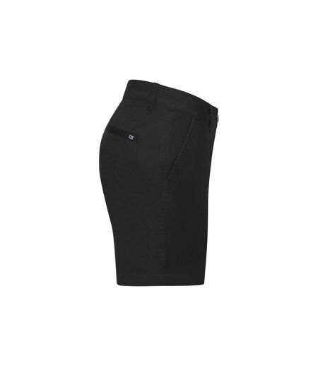 Womens/ladies Edgemont Shorts Black Cutter & Buck