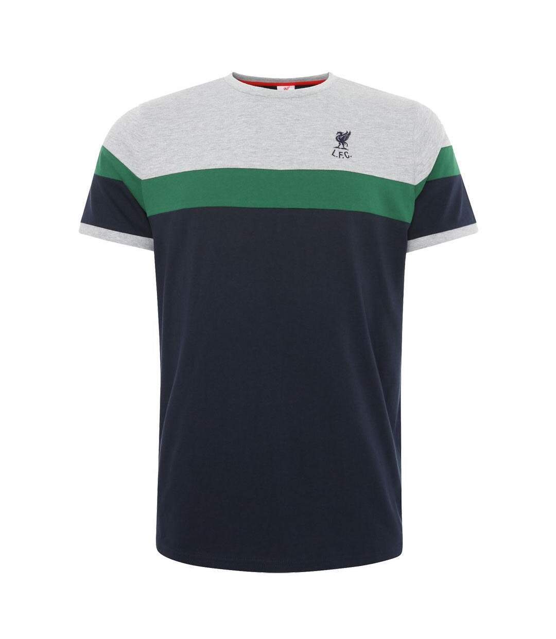 Liverpool FC - T-shirt - Homme (Bleu marine / Vert / Gris) - UTTA7880