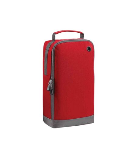 Sac à chaussures athlétique taille unique rouge classique/rouge classique Bagbase
