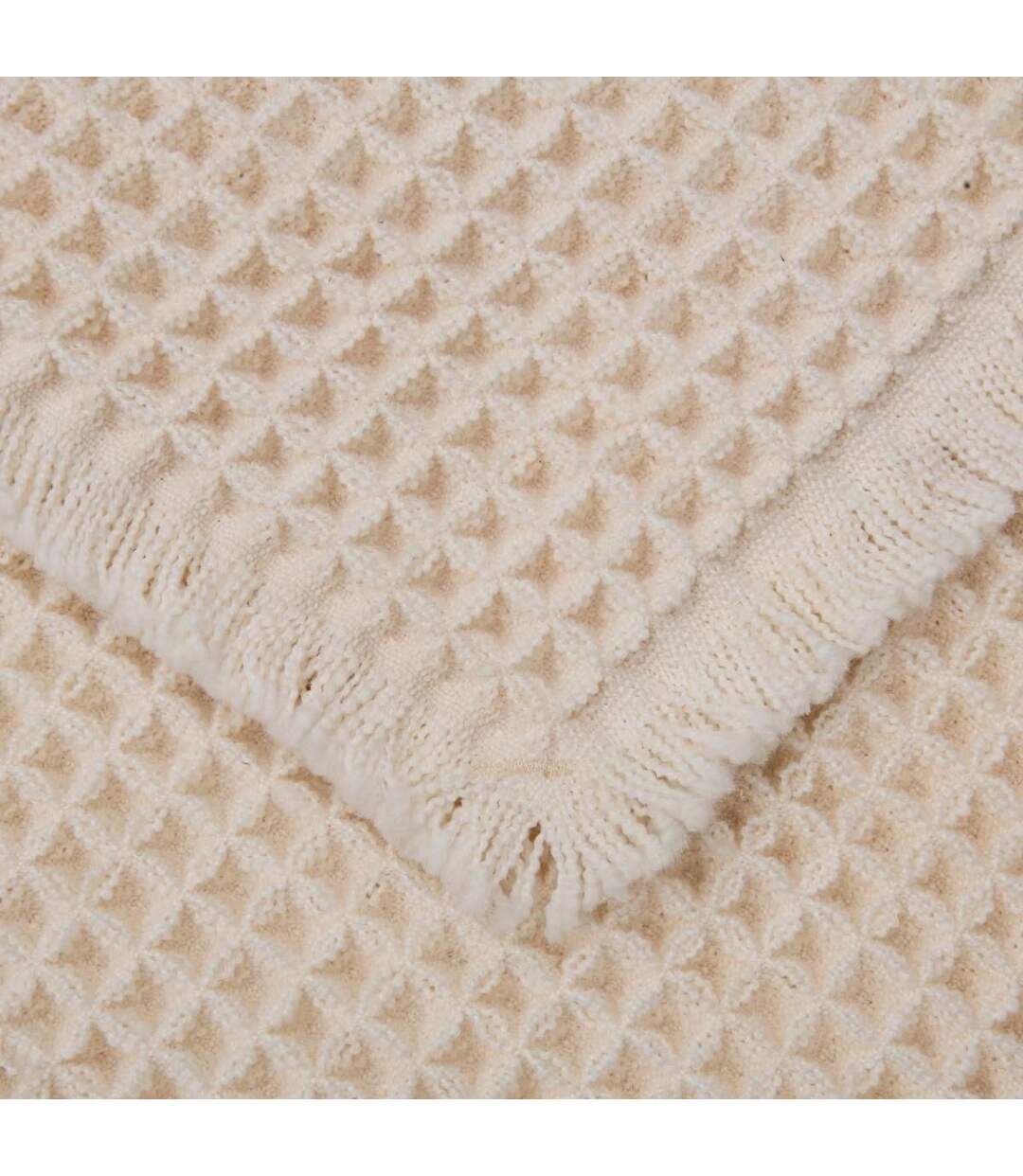 Tapis de Bain Waffle 50x80cm Beige-3