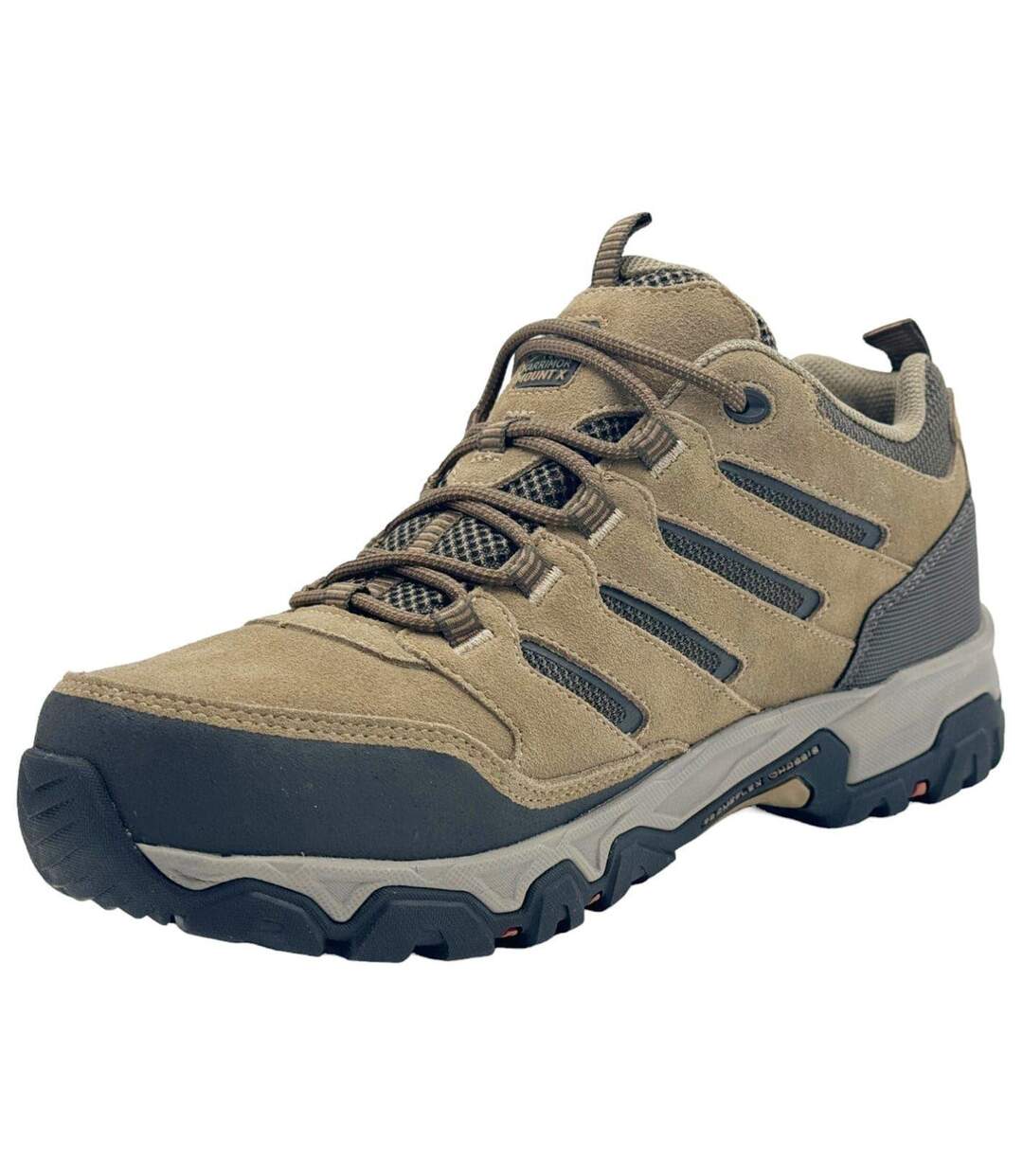 Mens Mount Suede Low Waterproof Walking Shoes Taupe Karrimor-4