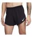 Short De Course Aero Swift Homme Noir Blanc Nike-2