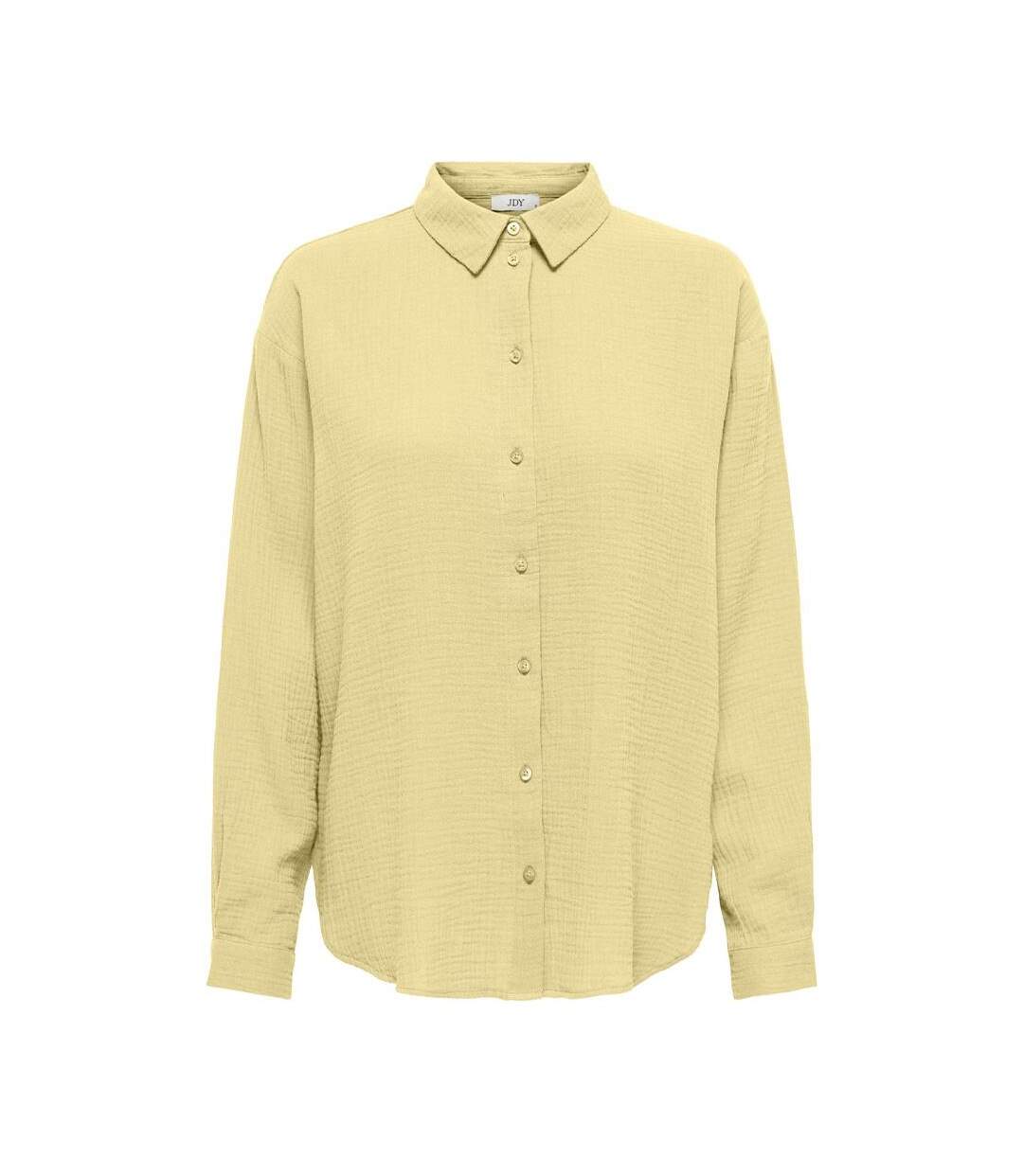Chemise jaune femme jdy theis-2