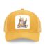 Casquette trucker avec filet en velours Bear Honey Hunter Hatfield-1