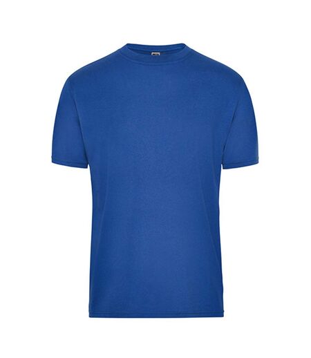 T-shirt Bio Workwear Homme Bleu Roi James And Nicholson