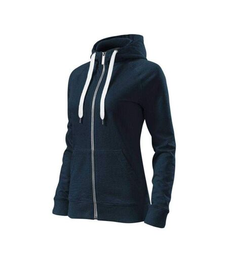 Veste À Capuche Voyage Femme Bleu Marine Malfini