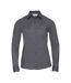 Chemisier Classic Femme Gris Foncé Russell Collection-1