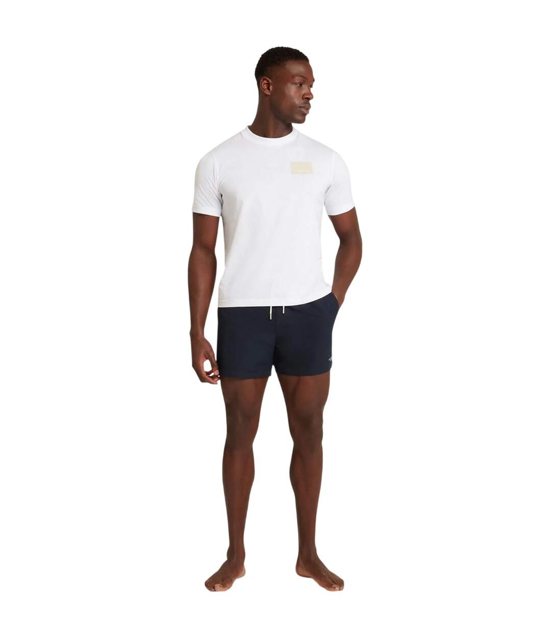 Short De Bain Natation Homme Bleu Marine Ted Baker-1