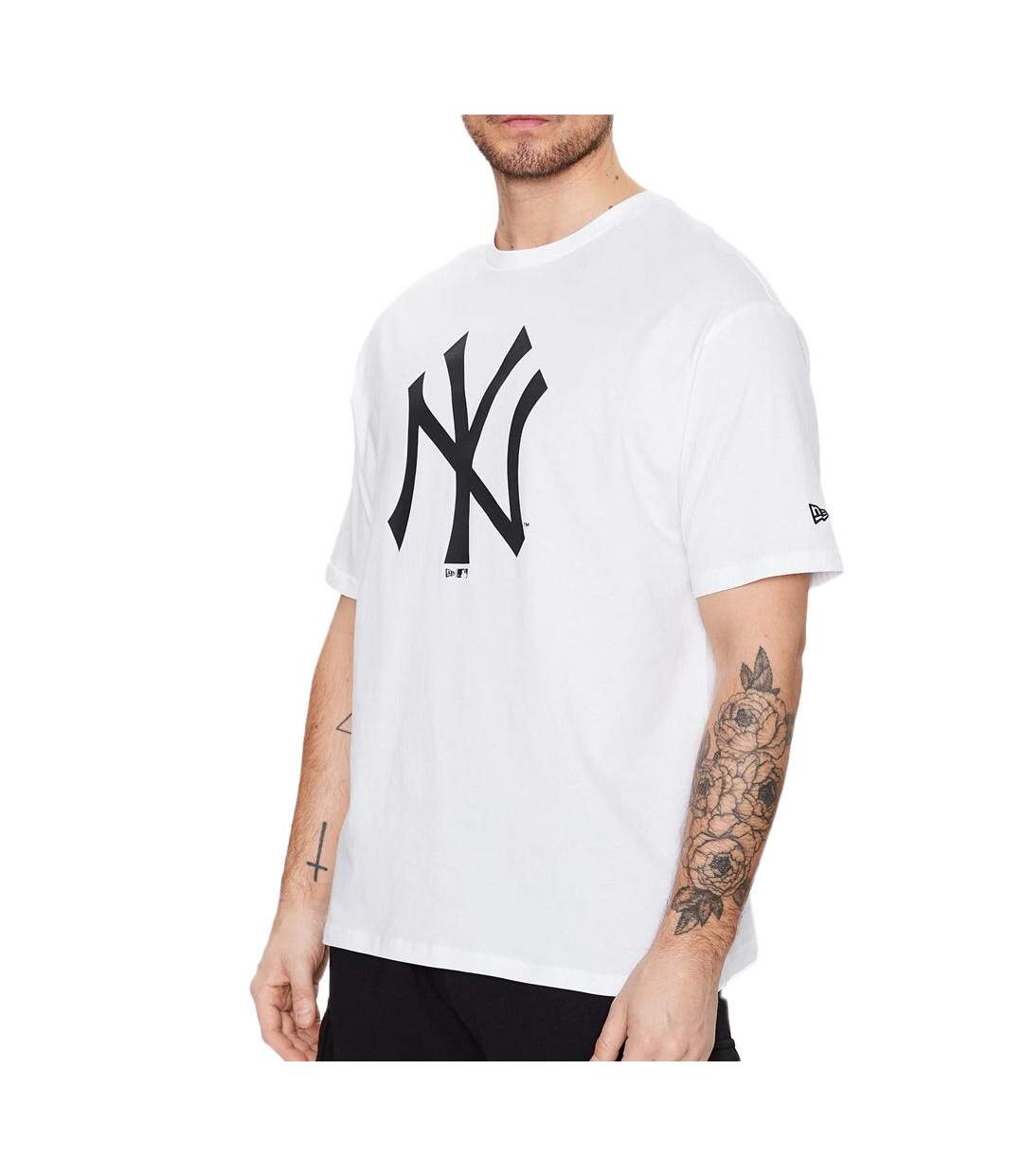 T-shirt Blanc Homme New Era Neyya - M-1