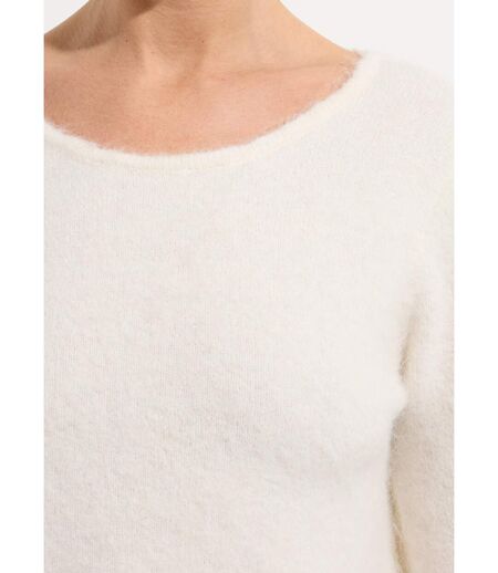 Pull avec laine et détail dentelle dos