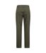 Womens/ladies coastal stretch regular trousers khaki green Mountain Warehouse-2