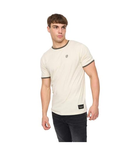 Mens Lamtopi T-shirt White Crosshatch