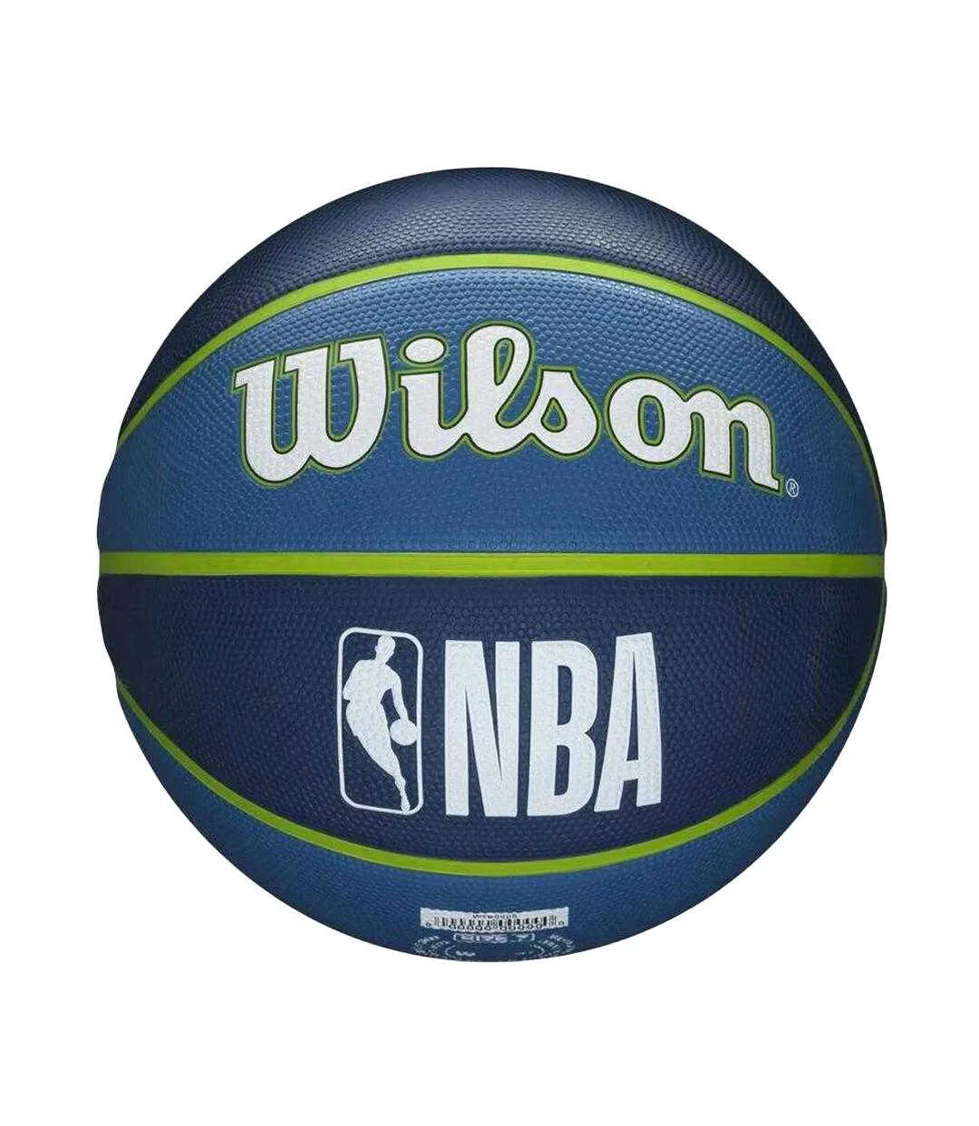 Ballon De Basket Motif/style Nba Minnesota Timberwolves Taille 7 Bleu Wilson-3