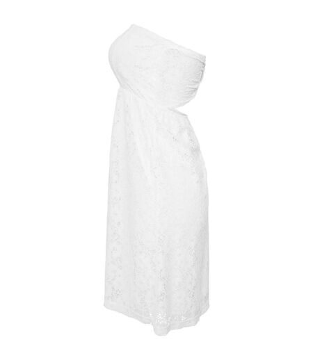 Robe Motif/style Lacets Femme Blanc Urban Classics