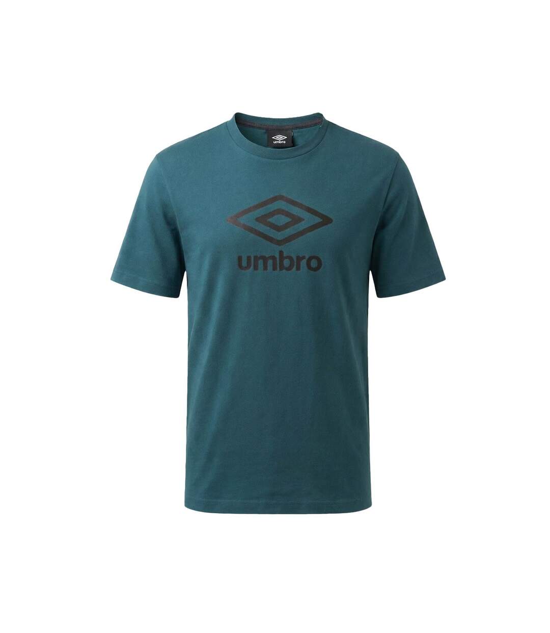 Tee shirt homme col rond en coton 160GSM et logo imprimé 729280 Umbro-2