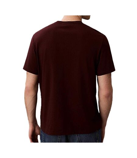 T-Shirt marron homme calvin klein jeans easy lv04rc275g
