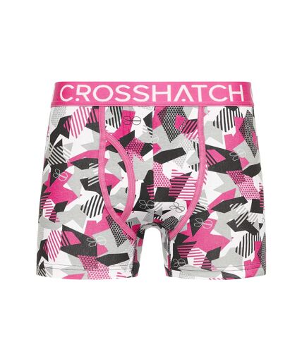 Boxers crystaline homme fuchsia Crosshatch Crosshatch