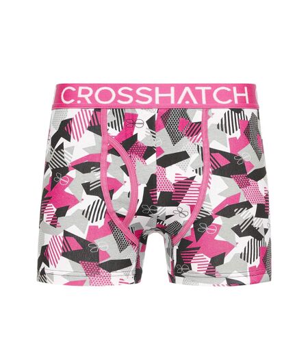 Boxers crystaline homme fuchsia Crosshatch