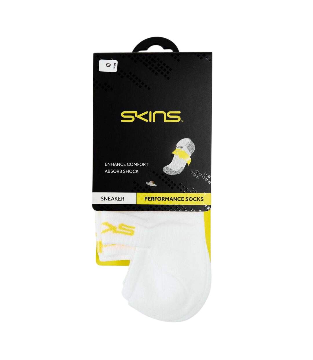 Socquettes Motif/style Sans Coutures Adulte Blanc Skins-1